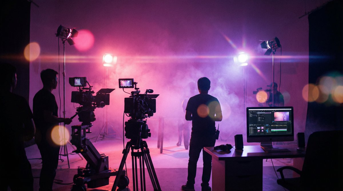 每日大赛影视制作现场